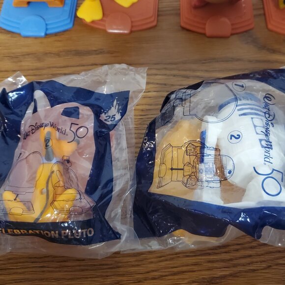 Collectible Disney 50th Anniversary Figures from McDonald's Lot of 10 - Picture 6 of 7